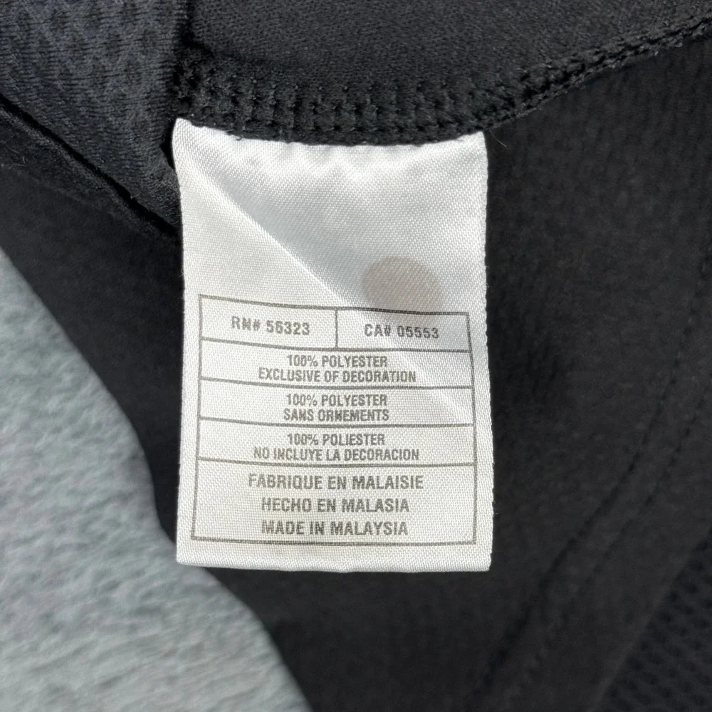 Nike Dri‎ Fit Kids Size L 14-16 Long Sleeve 1/4 Zip Pullover Shirt Gray